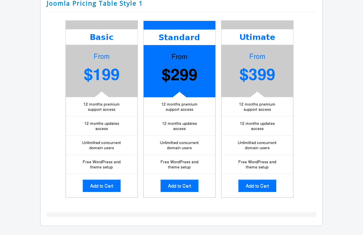 How To Create Responsive Pricing Table Html Css In Membership Website ...